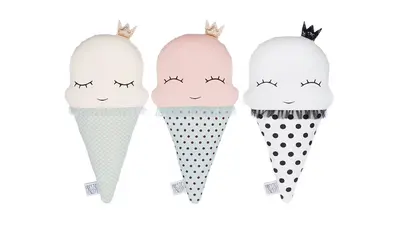 Miss Ice Cream Pillow (3 colors)