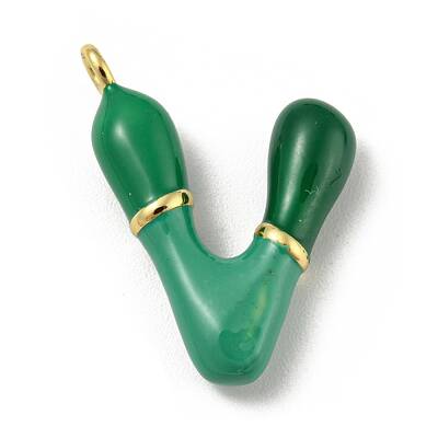 Brass Enamel Pendants