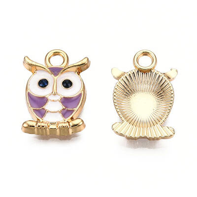 Alloy Enamel Pendants
