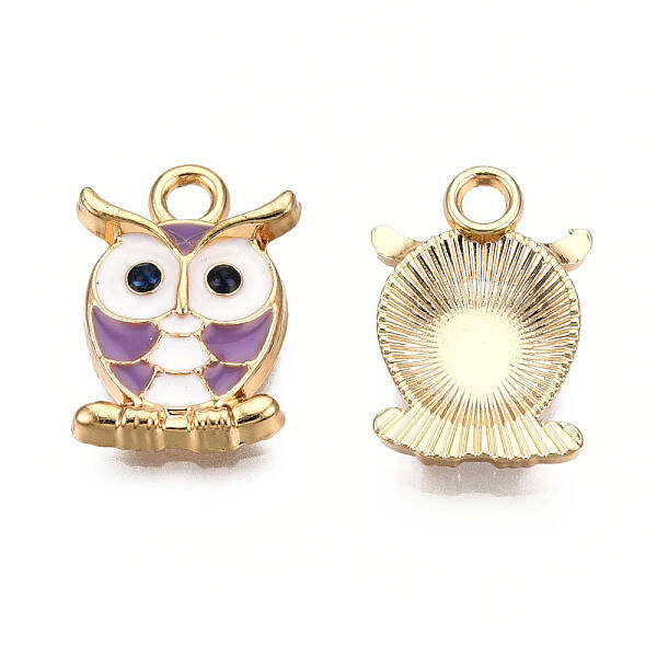 Alloy Enamel Pendants