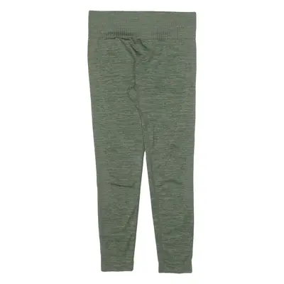 HIIT Womens Leggings Green Skinny S W26 L23