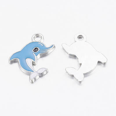Alloy Enamel Pendants