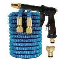 Expandable Garden Hose, Rubber Hose with Sprayer, Garden Hose with Connector, Water Hose for Car Washing & Flower Watering, ...