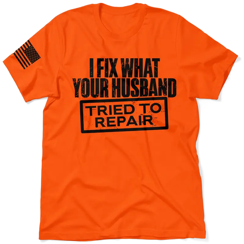 Tried to Repair - Safety Orange T-Shirt