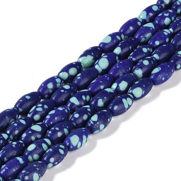 Synthetic Chrysocolla Beads Strands