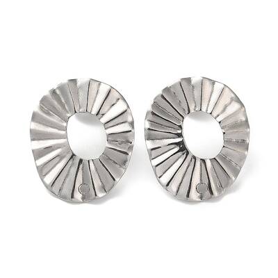 Non-Tarnish 304 Stainless Steel Stud Earring Findings