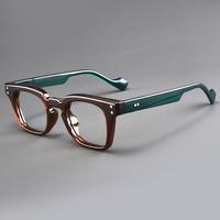 2025 New European and American Large Frame Vintage Glasses Rim Trendy HD Men's and Women's Same Presbyopic Glasses Hot Sellin...