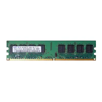 Samsung M378T5663RZ3-CE6 | 1GB DDR2-667MHz PC2-5300 Non-ECC Unbuffered UDIMM CL5 2Rx8 1.8V 240-Pin Memory Module