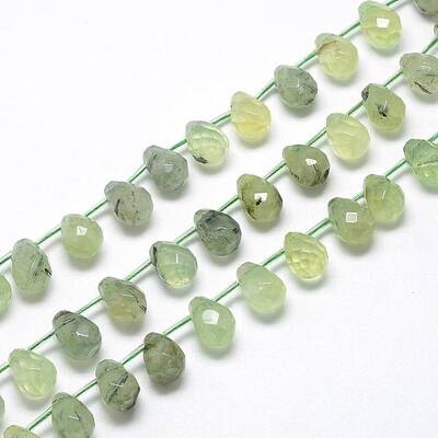 Natural Prehnite Beads Strands