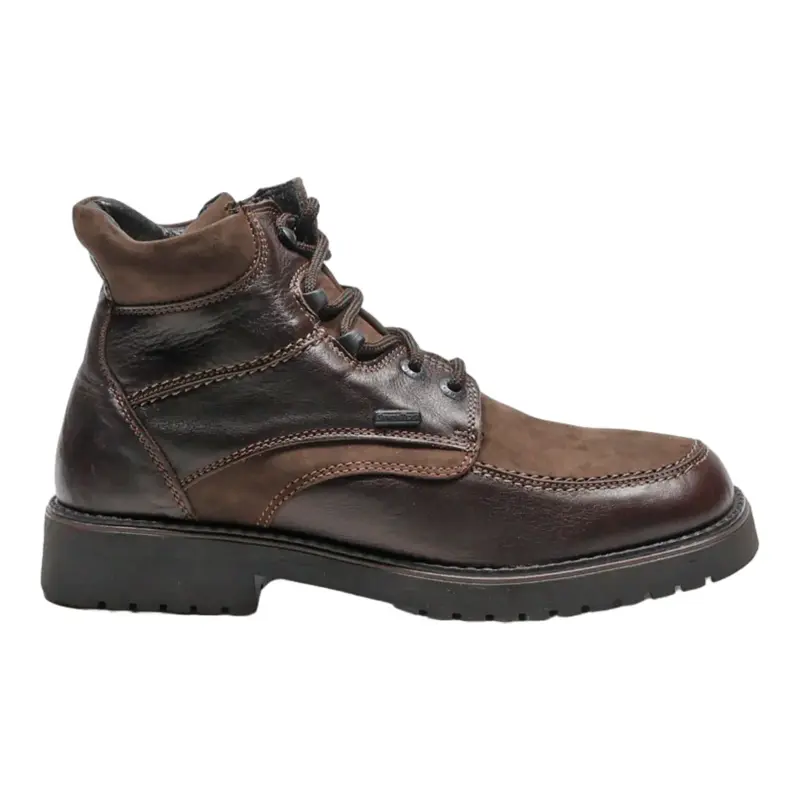 JOSEF SEIBEL Lace-Up Boots Brown Leather Mens UK 8