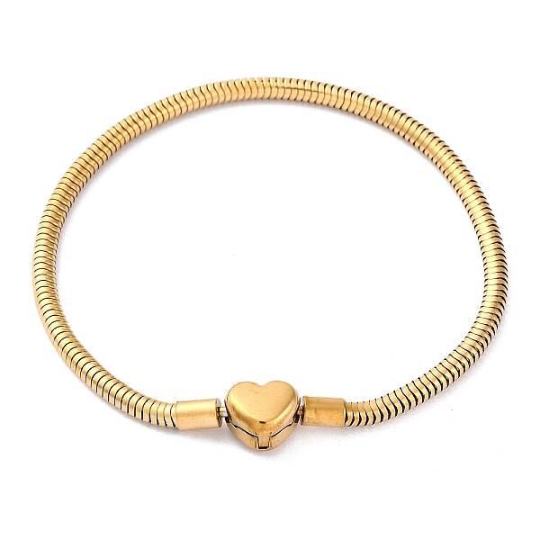 304 Stainless Steel Snake Chain Bracelets for Women
