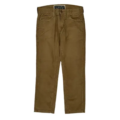 511 Levis Skinny Cord Trousers - 28? Waist Brown Cotton Blend