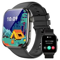 Amoled Smart Watch for Men Women - 1.96''HD Screen with Make and Answer Calls, with AI Voice Assistant, 100+ Sports Modes, Sm...