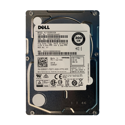 0RVDT Dell 300GB 12Gb/s SAS 15000 2.5-inch 8MB Hard Drive