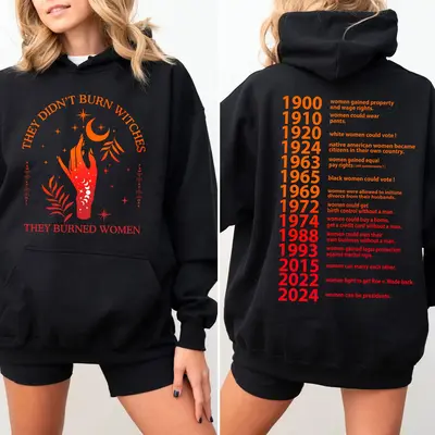 Feminist Shirt, They Didn't Burn Witches They Burned Women Shirt, Women's Rights Shirt, Vote for Women Rights Shirt, Witchy F...