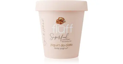 Fluff Superfood Chocolate Yogurt for the Body Rice Protein and Coconut Oil 180ml