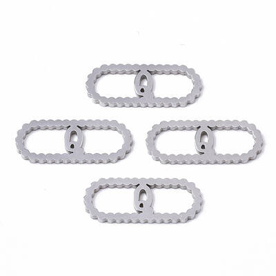 Tarnish Resistant 201 Stainless Steel Links Connectors