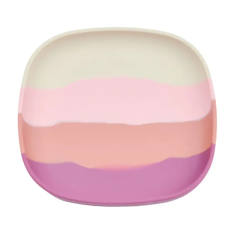 Suction silicone plate - Pink