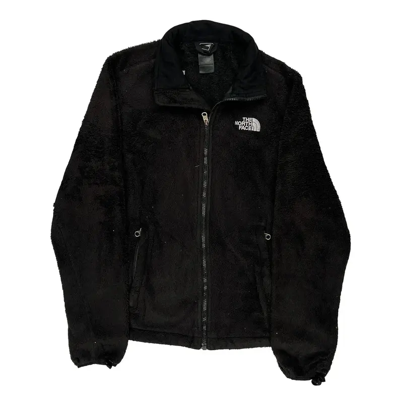 The North Face Fleece Jacket - Medium Black Polyester | Size: medium