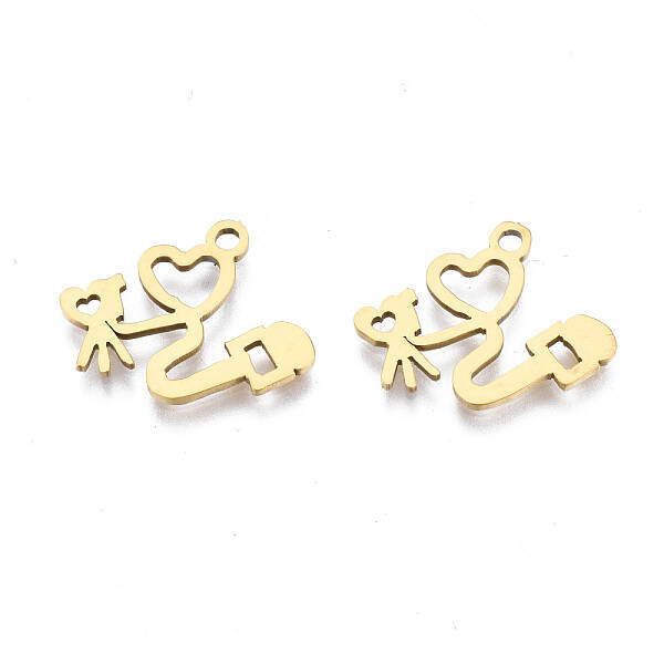 Ion Plating(IP) 201 Stainless Steel Pendants