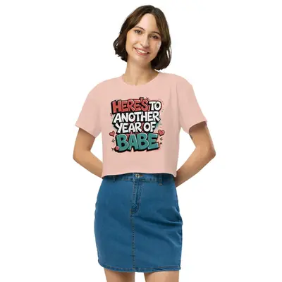 A Year of Love - Romantic Crop Top Gift for Her