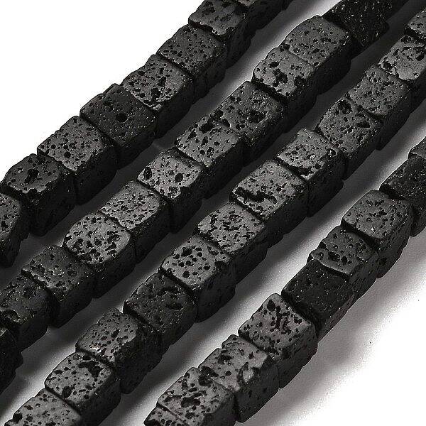 Natural Lava Rock Beads Strands