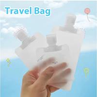 Portable Dispenser Bag For Cosmetic Lotion Shower Gel Shampoo Facial Cleanser Reusable Outdoor Travel Leakproof Packing Bag