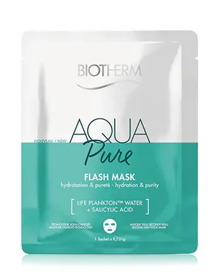 Moisturizing face mask with salicylic acid Aqua Pure (Super Mask) 35 ml
