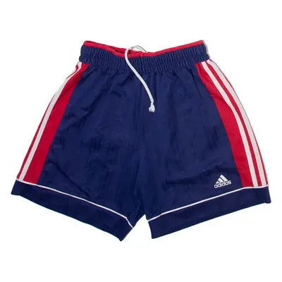 ADIDAS Mens Casual Shorts Blue Striped M W24