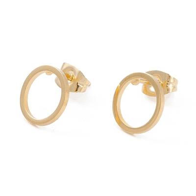 304 Stainless Steel Stud Earrings