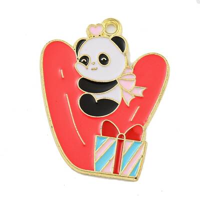 Alloy Enamel Pendants