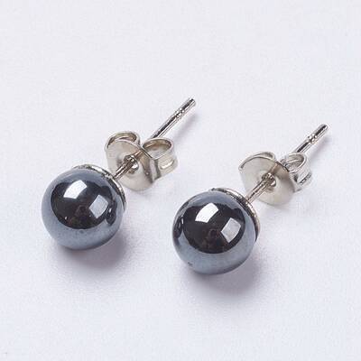 Brass Ear Studs