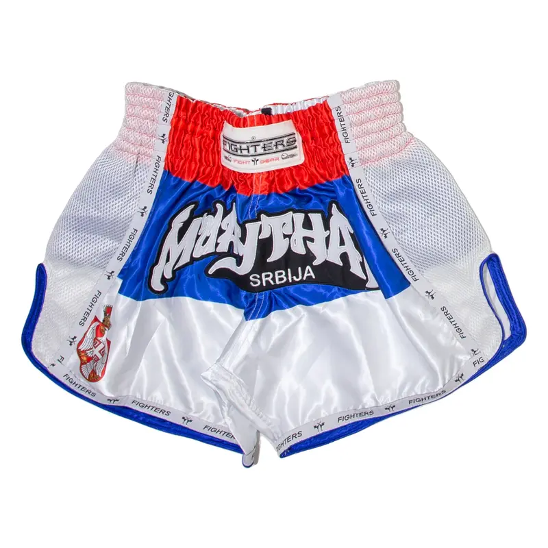 FIGHTERS Mens Sports Shorts White S W24