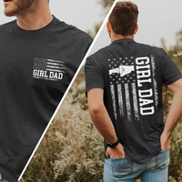 Girl Dad T-shirt, Proud Dad of Girl Shirt, Father's Day Gift from Daughter, Gift for Dad, New Dad Tee, Father's Day Shirt, 10...