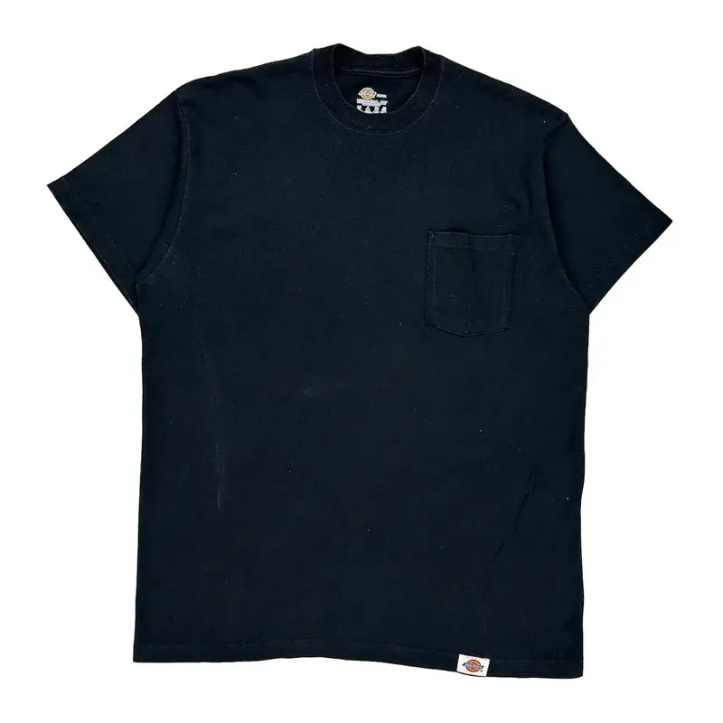 Dickies T-Shirt - XL Black Cotton