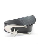 Punk Star Decorated Buckle Belt, Fashion Pu Leather Belt for Women & Men, Fashion Belt for Daily Clothing Decor, Trendy All-m...
