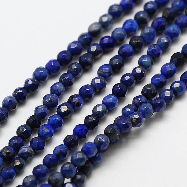 Natural Lapis Lazuli Bead Strands
