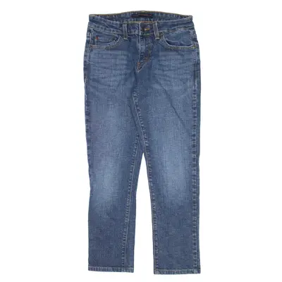 LEVI'S Mid Rise Jeans Blue Denim Slim Skinny Stone Wash Womens W26 L25