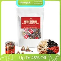 KidneyTeaFormulaGinsengEightTreasureTea,GinsengFiveTreasuresTea,TraditionalHealthyKidneyCleansingTeaforMen&Women Organic Gins...