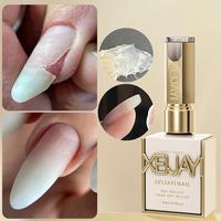 15ML Fiber Nail Care Gel, 1 Count Transparent Nail Strengthening Gel, Gel Nail Strengthener for Thin Nails, Nail Art & Nail P...