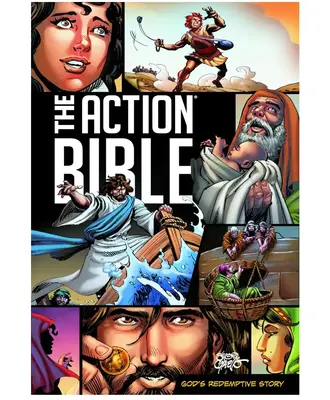 The Action Bible: God's Redemptive Story, Hardcover