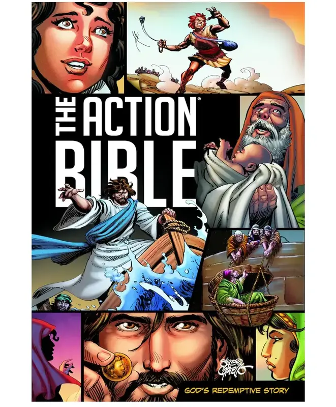 The Action Bible: God's Redemptive Story, Hardcover