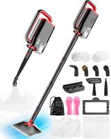 Phueut Lightweight Detachable Steam Mop Cleaner - 2 Modes 3 Temp Levels, Heavy Duty Powerful Handheld Steam Cleaner for Clean...