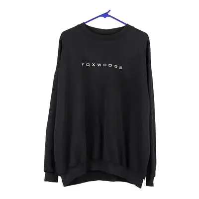 Foxwoods Lee College Sweatshirt - 2XL Black Cotton