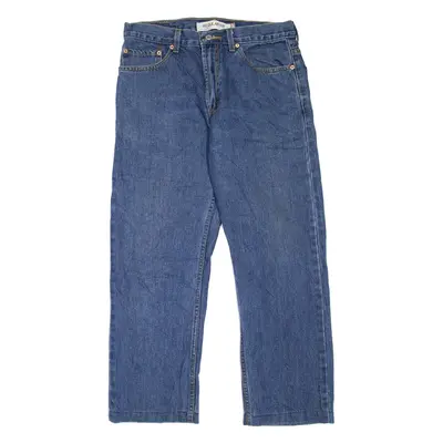 LEVI'S 505 Jeans Mens Blue Regular Straight W33 L27