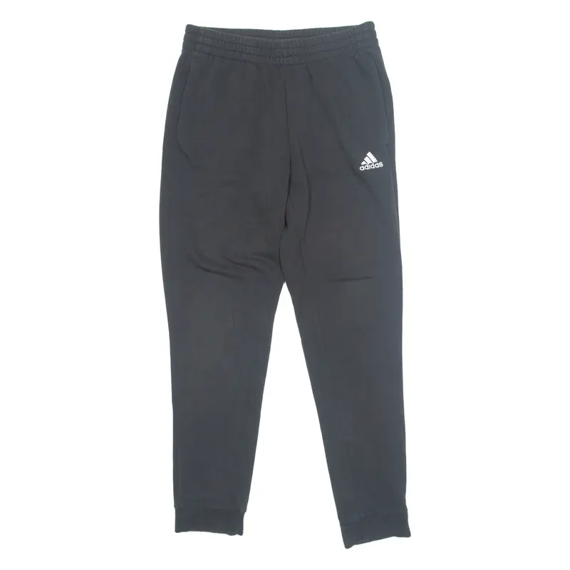 ADIDAS Mens Joggers Black Tapered M W30 L30