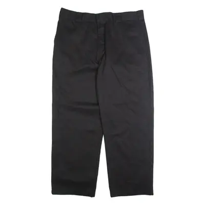 DICKIES Chino Mens Trousers Black Regular Straight W40 L30