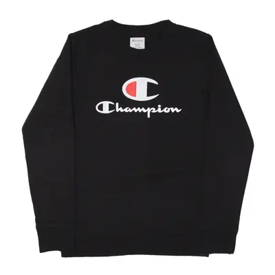CHAMPION Sweatshirt Black Boys XL
