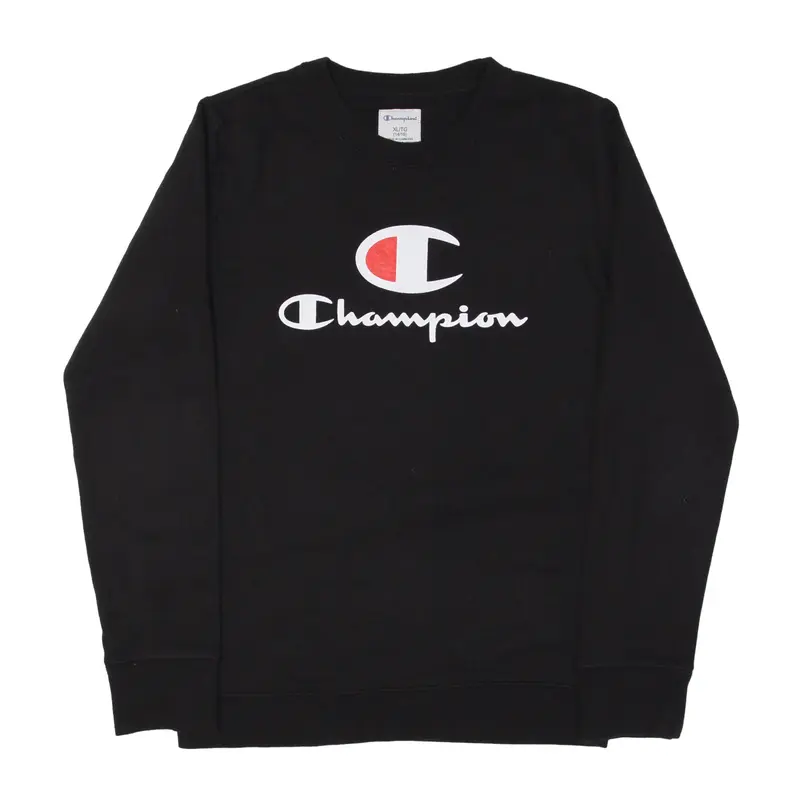 CHAMPION Sweatshirt Black Boys XL