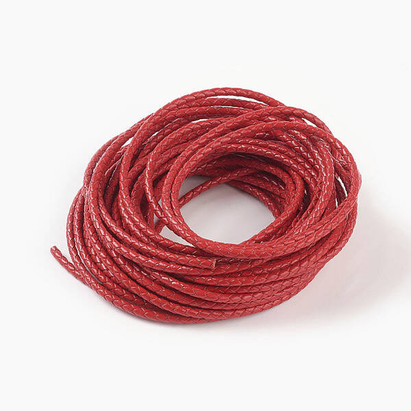 Braided Leather Cord